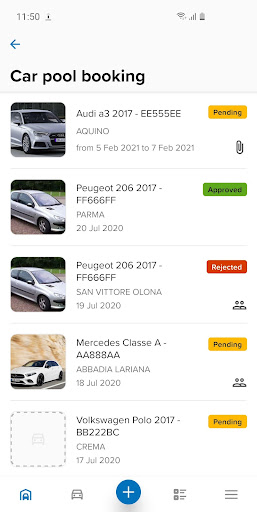 Android application ZCarFleet Enterprise Edition screenshort
