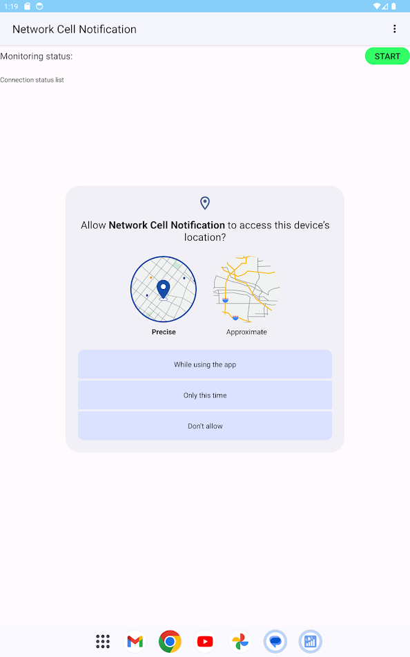 #7. Network Cell Notification (Android) De: waressyoi