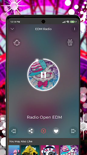 Android application EDM Radio App Streaming screenshort