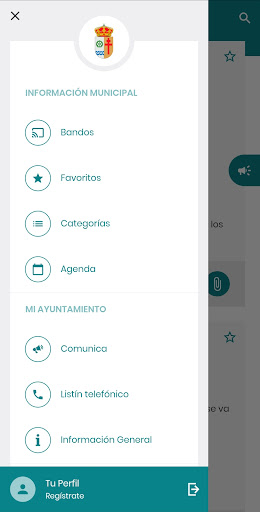 Android application Numancia la Sagra Informa screenshort