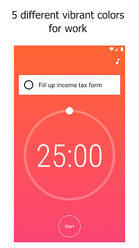 Screenshot of WeFocus: Focus, Pomodoro Timer