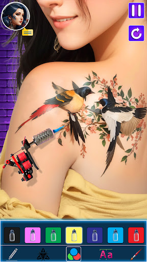Android application Tattoo Games - Tattoo Creator screenshort