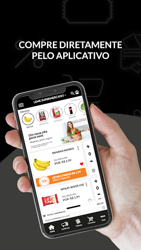Android application Leme Supermercado screenshort