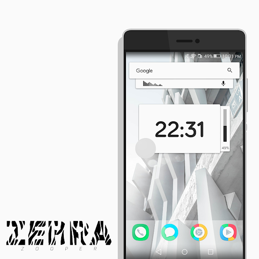 Android application Zebra Zooper screenshort