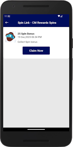 Spin Link - CM Rewards Spins Screen 2