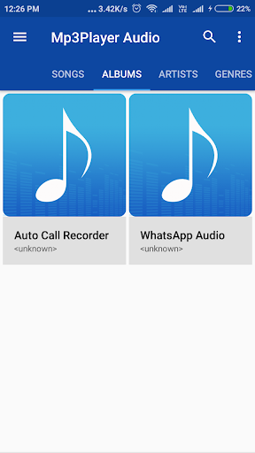 MP3 Player Screen 2