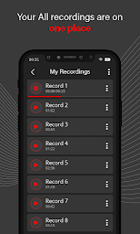 Voice Recorder Record BG Video