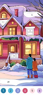 Christmas Color by Number Game 2