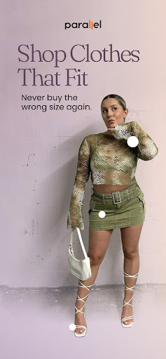 Android application Parallel—Shop Clothes That Fit screenshort