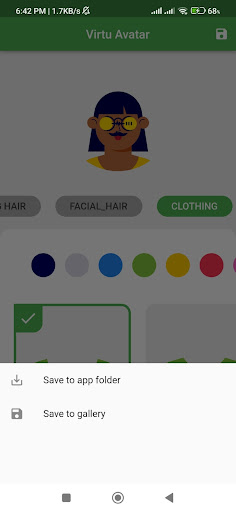 Virtu Avatar Screen 3