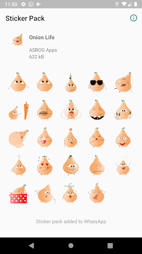 Android application Onion Life screenshort