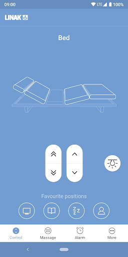 Android application Bed Control screenshort