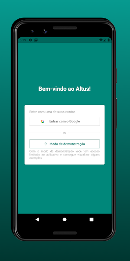 Android application Nortesys Altus screenshort