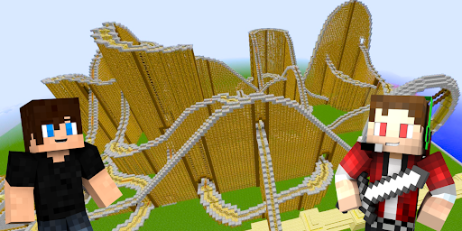 Roller Coaster Maps for Minecraft