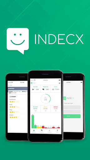 Android application IndeCX screenshort