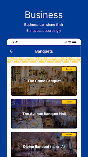 Android application MARKEA screenshort