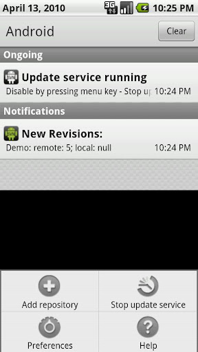 Android application Subdroid SVN Pro / Donated screenshort