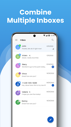 Easy Chat & Text Screen 2