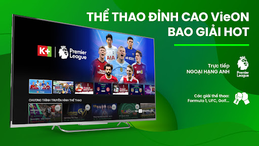 VieON for Android TV Screen 3