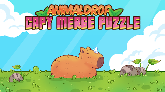 Animal drop: Capy merge puzzle