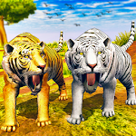 Cover Image of Download Virtual Angry Tiger Family Sim 3.5 APK
