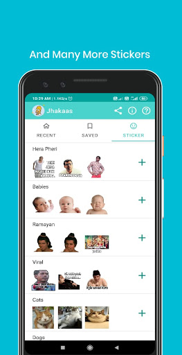 Jhakaas: WAStickerApps, Funny Screen 3