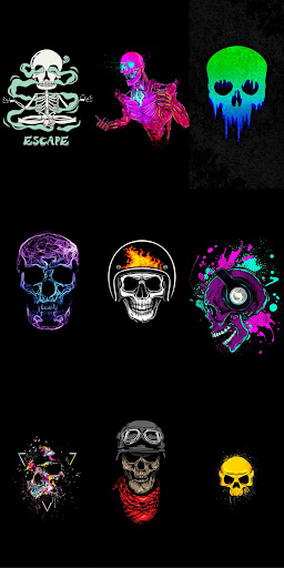 Skull Wallpaper HD screenshot 13