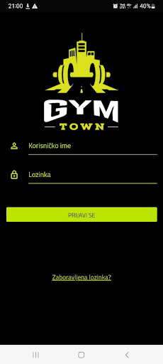 Android application Gym Town 018 screenshort