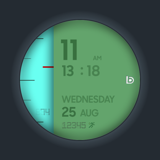 DB1203 Aero Digital Watch Face logo