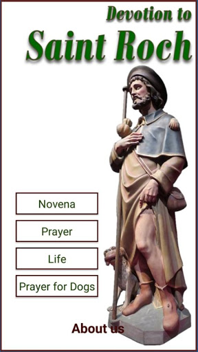 Android application Devotion to Saint Roch screenshort