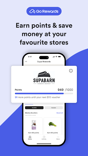 Android application Go Rewards - Loyalty, Receipts screenshort