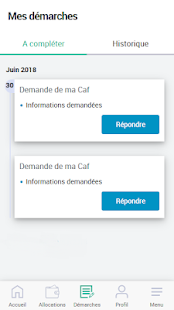 Скачать Caf - Mon Compte Онлайн бесплатно на Андроид