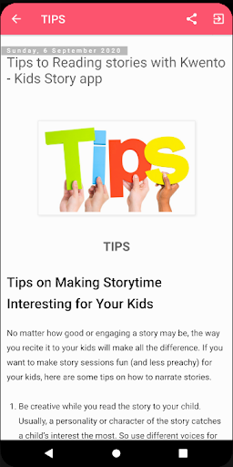 Kwento - Kids Story app Screen 3