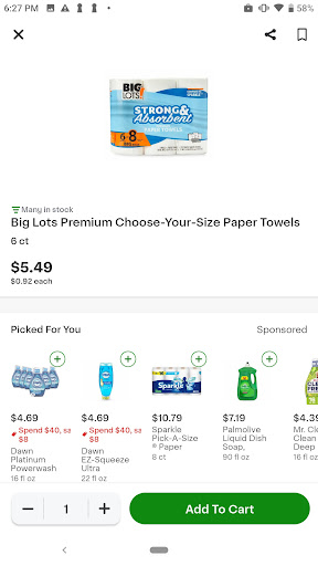 Big Lots: Fast Delivery Screen 3