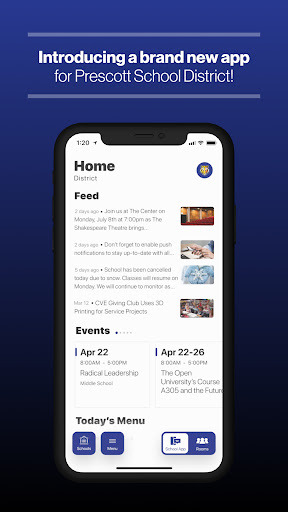 Android application Prescott School District, WA screenshort