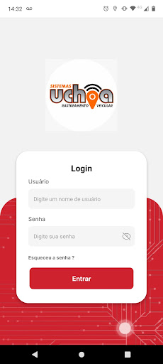 Android application Uchôa Rastreamento screenshort
