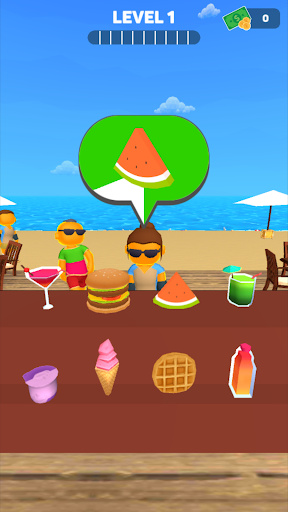Android application Summer Food Rush screenshort