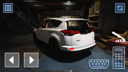 Car RAV4 Toyota Driving Game
