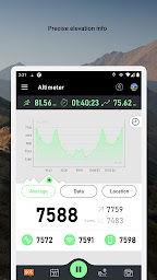 Altimeter Mountain GPS Tracker