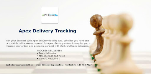 Apex Delivery Tracking Google Play 應用程式