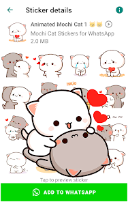 Mochi Cat Stickers for WhatsAp - Apps on Google Play
