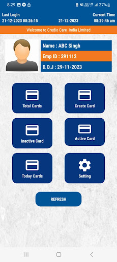 CredioCare-Empl Screen 3