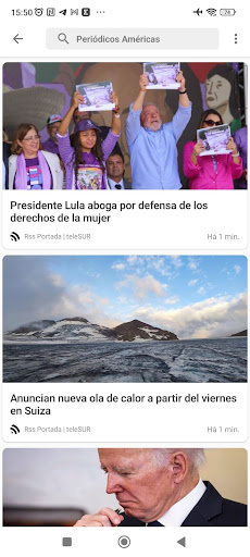 Diary Mercosur Press Screen 3