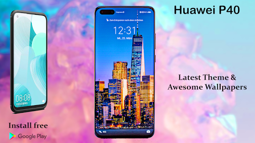 Android application Huawei P40 Pro Launcher 2023 screenshort