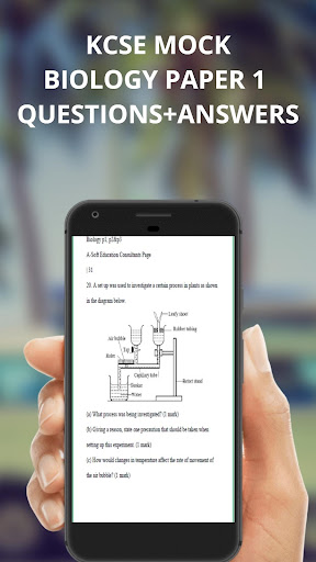 Android application Biology Mock Exams + Answers screenshort