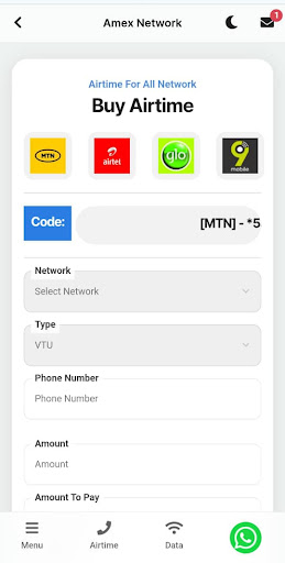 AmexNetwork Screen 2