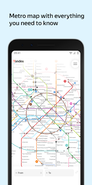 Yandex Metro banner