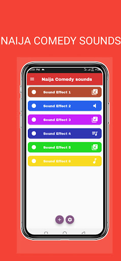 Android application Naija Comedy Sounds screenshort