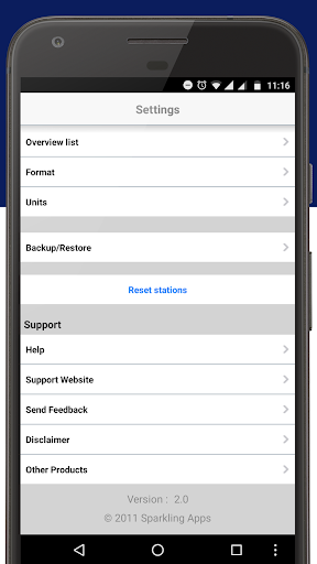 Screenshot of PilotWeather