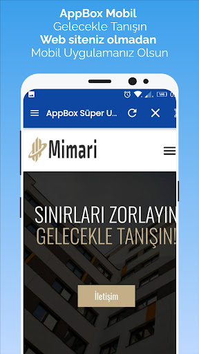 Android application AppBox Mobil screenshort